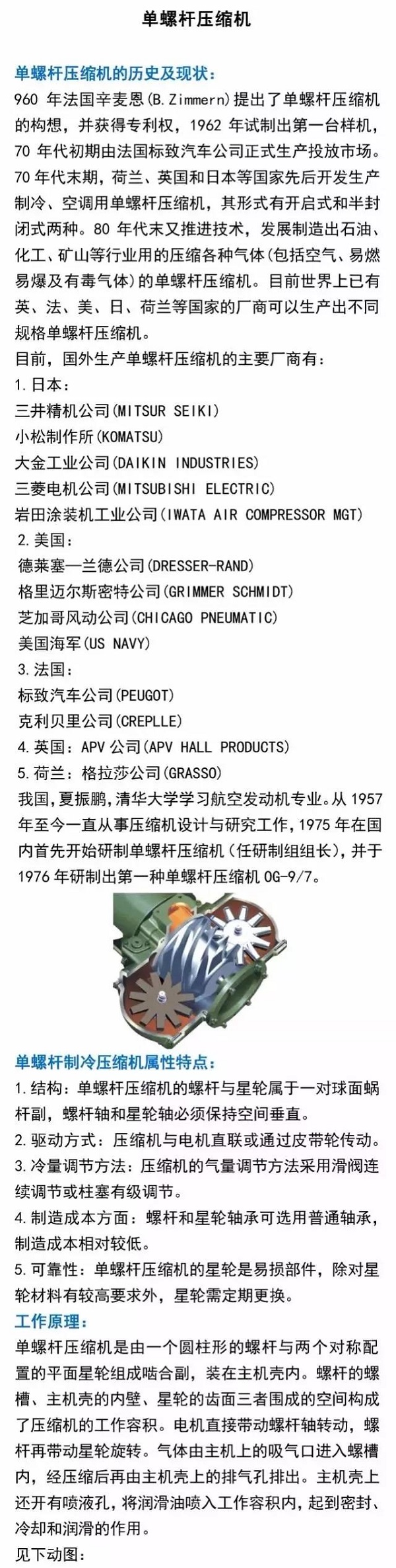 
原來單螺桿壓縮機也不簡單