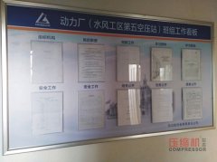 
壓縮機運行基礎單元的作業管理